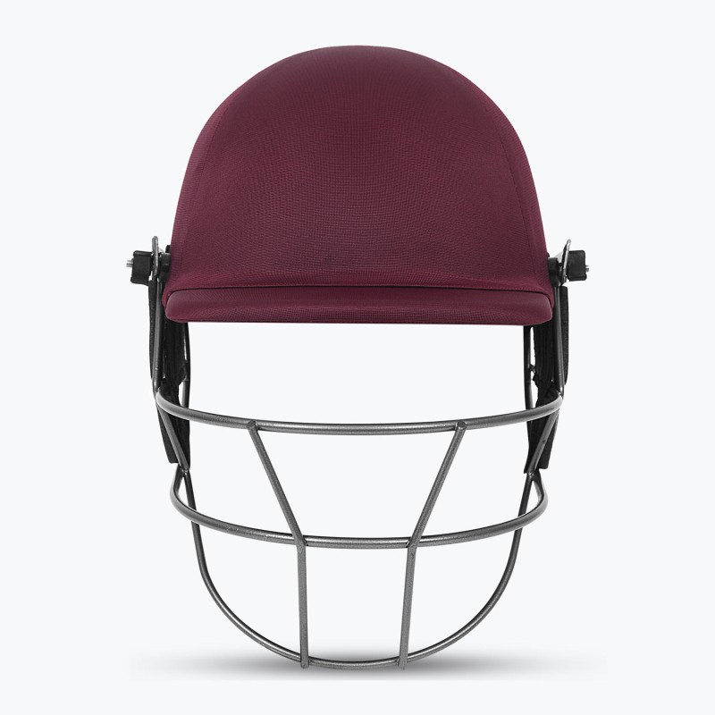 DSC Fort 44 Pro Cricket Helmet - Custom, Maroon, XS