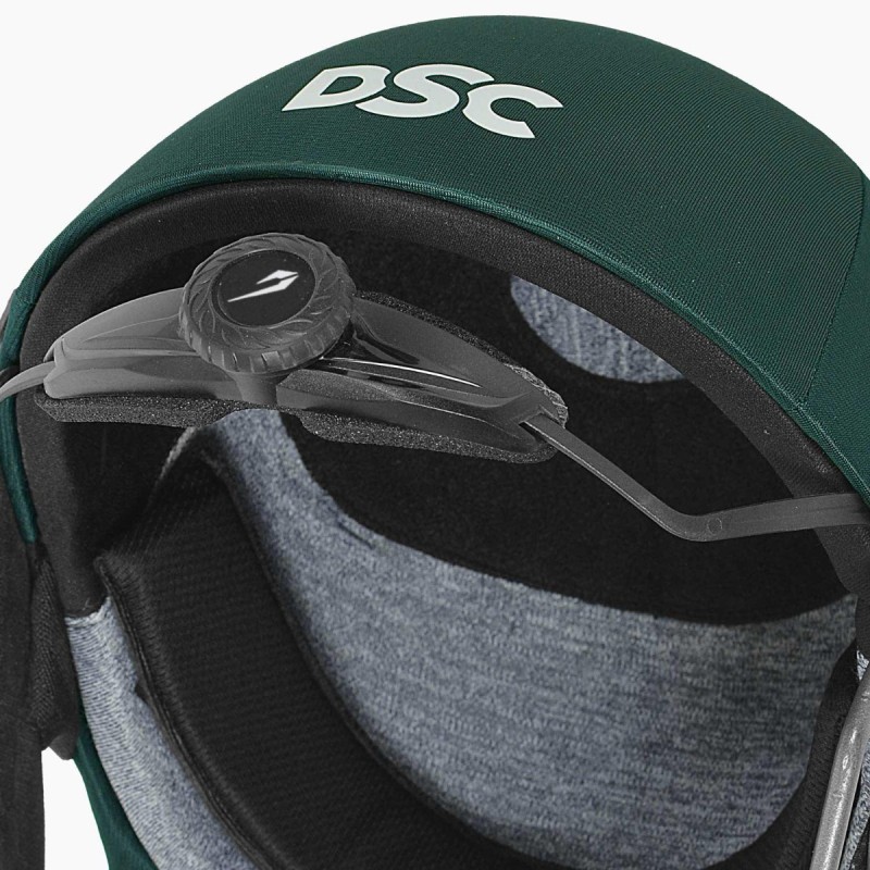DSC Fort 44 Pro Cricket Helmet, Green, Large DSC Fort 44 Pro Cricket Helmet, Green, Large