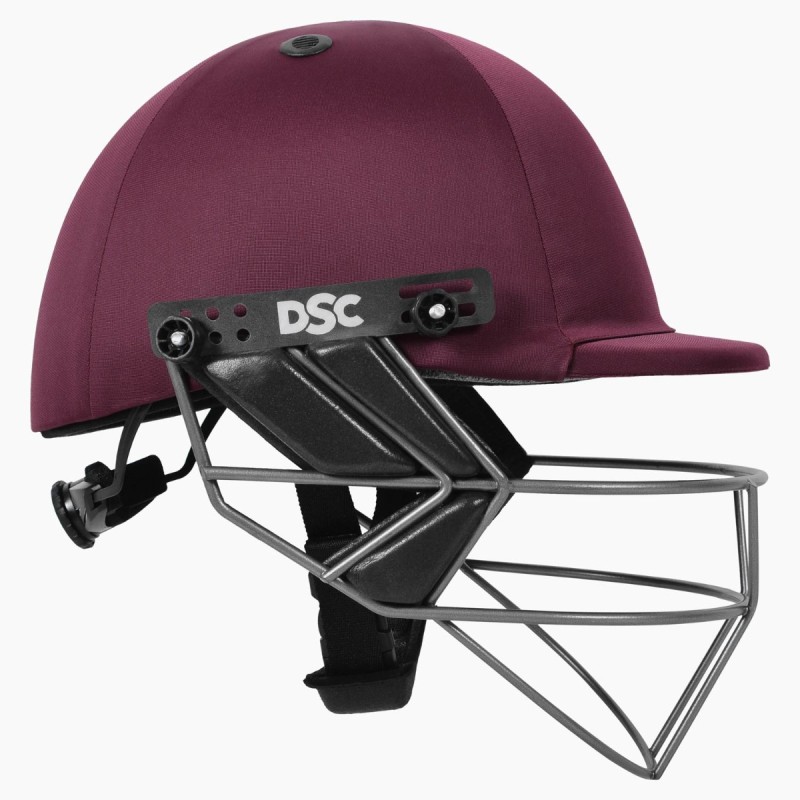 DSC Fort 44 Pro Cricket Helmet, Maroon, XL DSC Fort 44 Pro Cricket Helmet, Maroon, XL