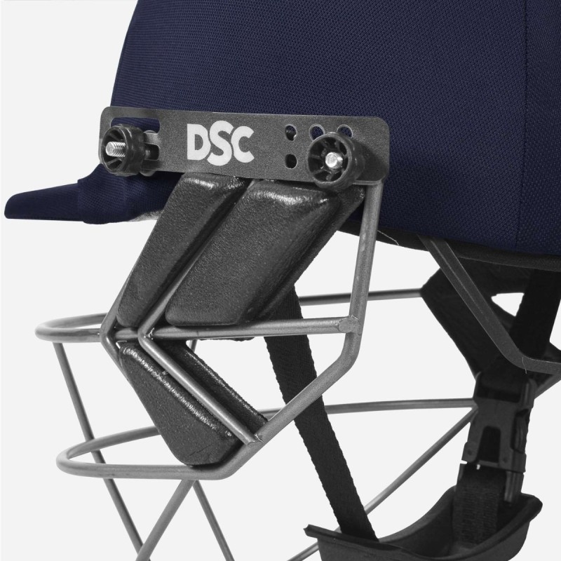 DSC Fort 44 Pro Cricket Helmet, Navy, Large DSC Fort 44 Pro Cricket Helmet, Navy, Large