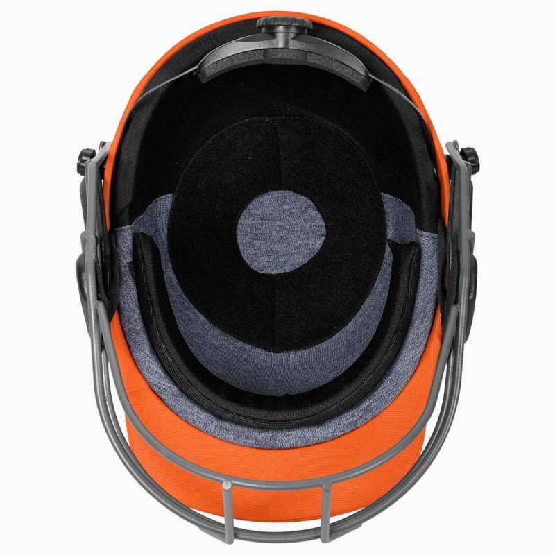 DSC Fort 44 Pro Cricket Helmet, Orange, Large DSC Fort 44 Pro Cricket Helmet, Orange, Large