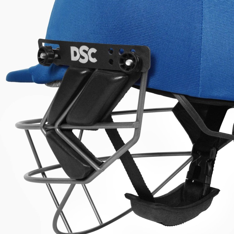 DSC Fort 44 Pro Cricket Helmet, Royal Blue, Large DSC Fort 44 Pro Cricket Helmet, Royal Blue, Large