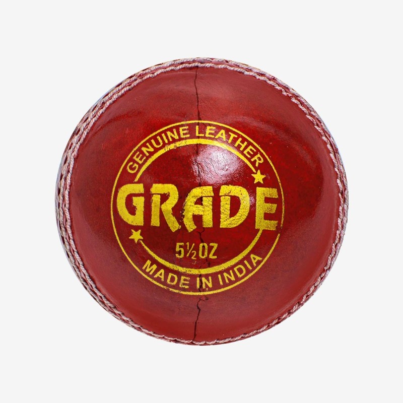 DSC Grade Leather Ball, Red DSC Grade Leather Ball, Red