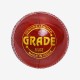 DSC Grade Leather Ball, Red DSC Grade Leather Ball, Red