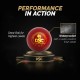 DSC Grade Leather Ball, Red DSC Grade Leather Ball, Red