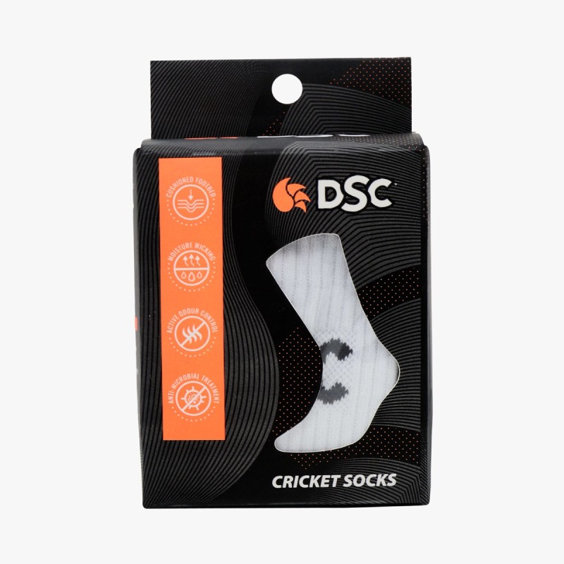DSC Intense Passion Cricket Socks (White/Grey) DSC Intense Passion Cricket Socks (White/Grey)