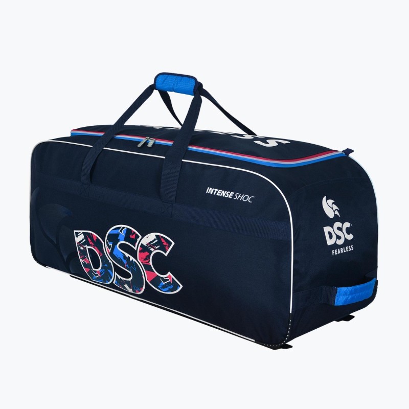 DSC Intense Shoc Wheelie Cricket Kit Bag DSC Intense Shoc Wheelie Cricket Kit Bag
