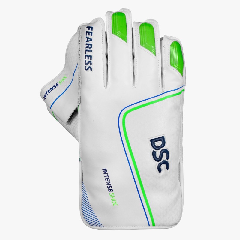 DSC Intense Shoc Wicket Keeping Gloves, Youth