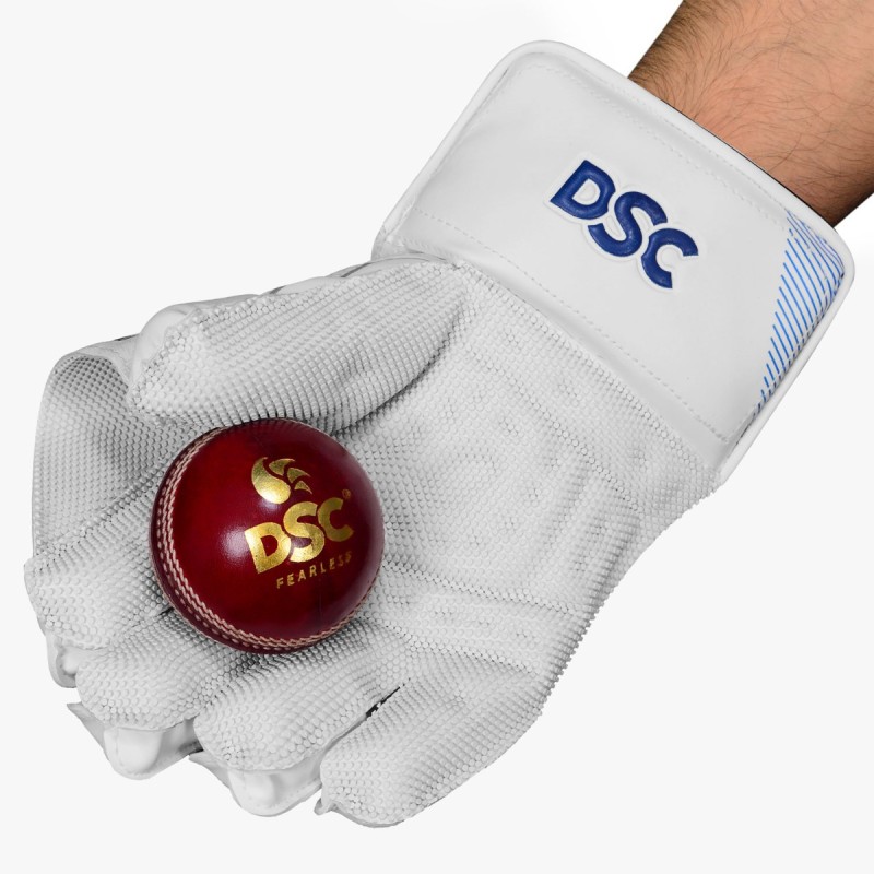 DSC Intense Shoc Wicket Keeping Gloves, Youth