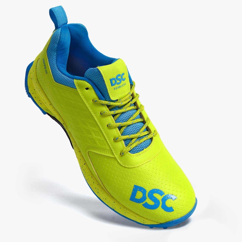DSC Jaffa 22 Cricket Shoes (Lime Yellow)