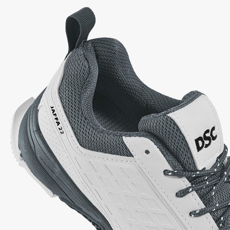 DSC Jaffa 22 Cricket Shoes (White / Grey) DSC Jaffa 22 Cricket Shoes (White / Grey)