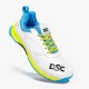 DSC Jaffa 22 Cricket Shoes (White / Lime Yellow)