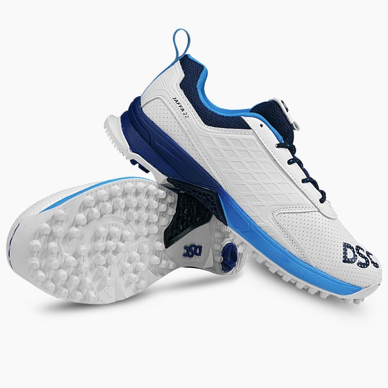 DSC Jaffa 22 Cricket Shoes (White / Navy) DSC Jaffa 22 Cricket Shoes (White / Navy)