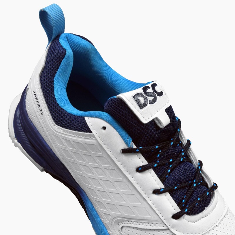DSC Jaffa 22 Cricket Shoes (White / Navy) DSC Jaffa 22 Cricket Shoes (White / Navy)