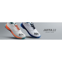 DSC Jaffa 22 Cricket Shoes (White / Sea Green) DSC Jaffa 22 Cricket Shoes (White / Sea Green)