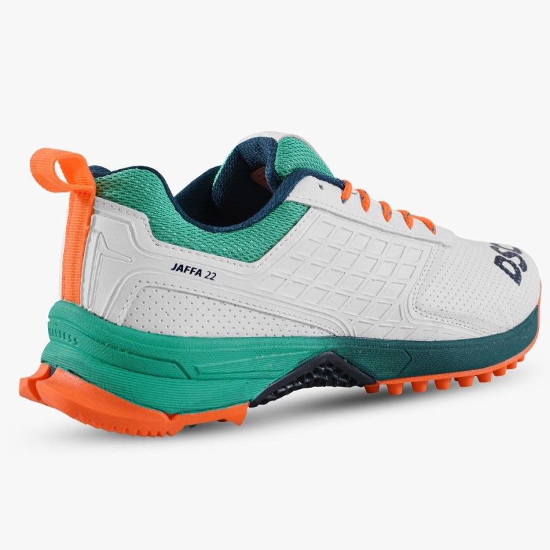 DSC Jaffa 22 Cricket Shoes (White / Sea Green) DSC Jaffa 22 Cricket Shoes (White / Sea Green)