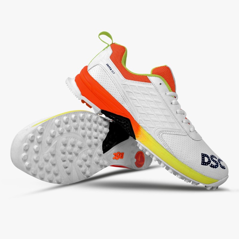 DSC Jaffa GT Cricket Shoes (Lime / Orange) DSC Jaffa GT Cricket Shoes (Lime / Orange)