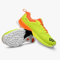 DSC Jaffa GT Cricket Shoes (Lime Yellow)