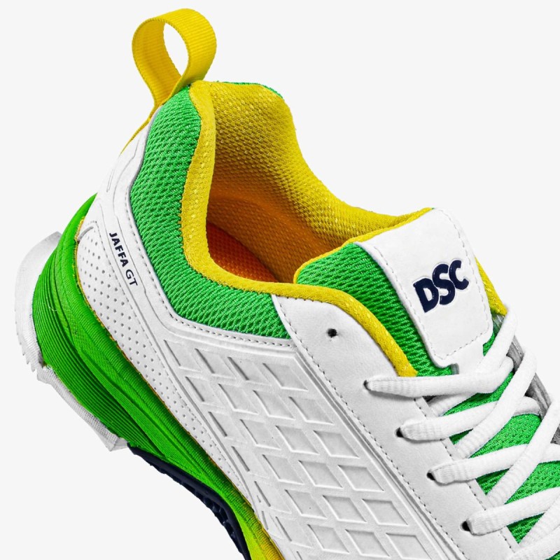 DSC Jaffa GT Cricket Shoes (Yellow / Green)