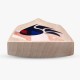 DSC LeedZ English Willow Bat (Made in England), Mens