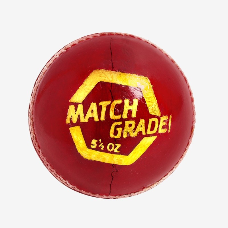 DSC Match Grade Leather Ball, Red DSC Match Grade Leather Ball, Red