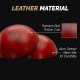 DSC Pace 20 Leather Ball, Red DSC Pace 20 Leather Ball, Red