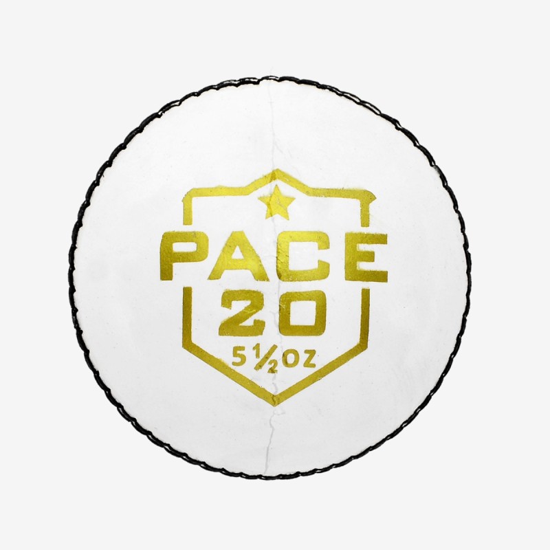 DSC Pace 20 Leather Ball, White DSC Pace 20 Leather Ball, White