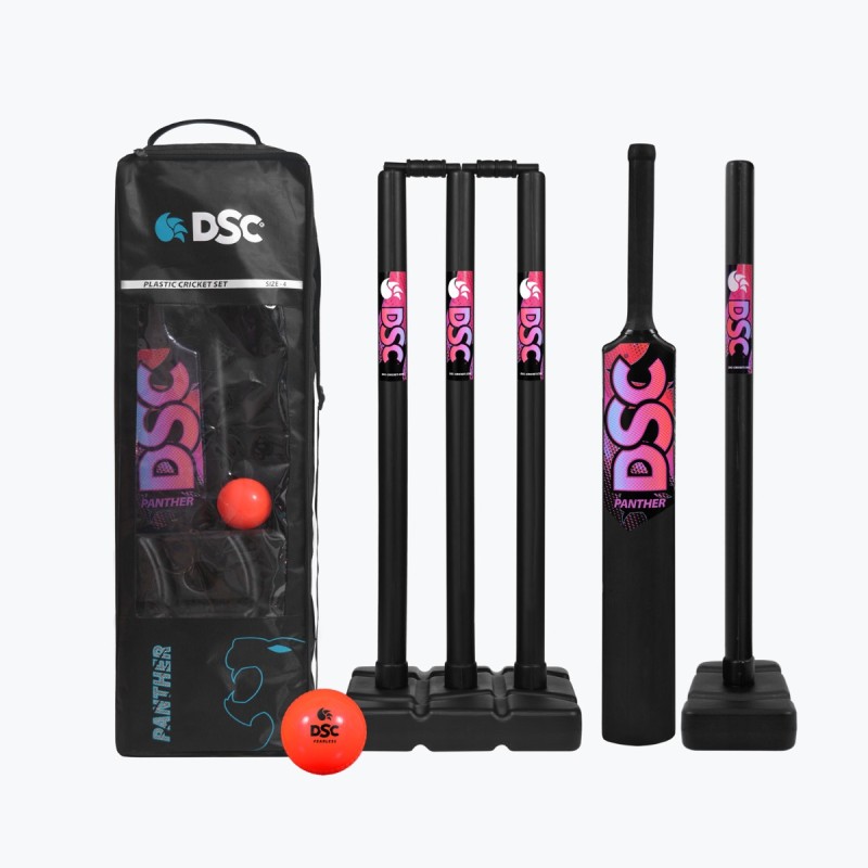 DSC Panther Cricket Set (Black, Junior) DSC Panther Cricket Set (Black, Junior)