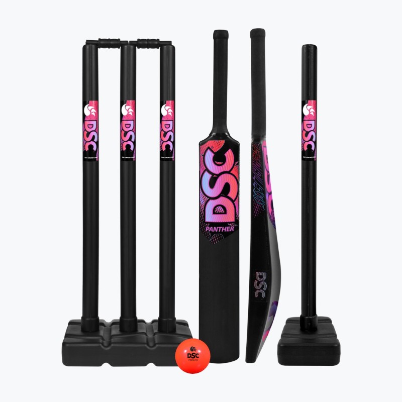 DSC Panther Cricket Set (Black, Mens) DSC Panther Cricket Set (Black, Mens)