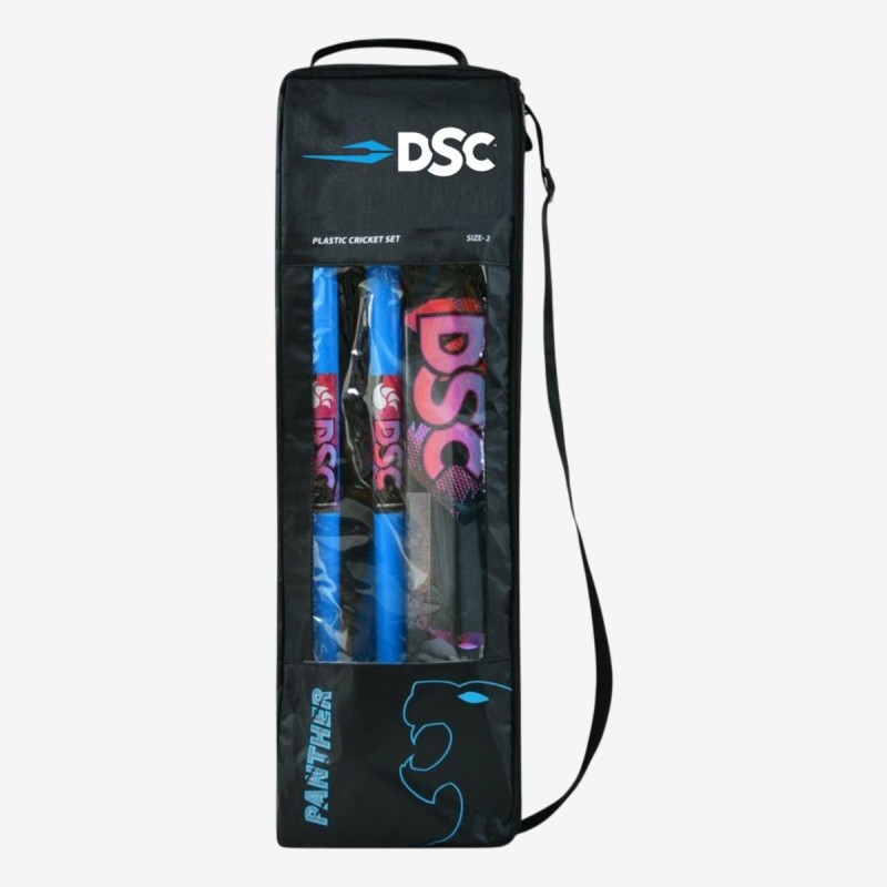 DSC Panther Cricket Set (Blue, Junior) DSC Panther Cricket Set (Blue, Junior)
