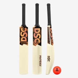 DSC Phoenix Plastic Bat (White, Mens) DSC Phoenix Plastic Bat (White, Mens)