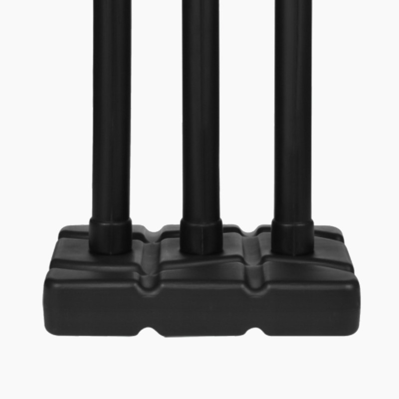 DSC Plastic Cricket Stumps (Mens), Black DSC Plastic Cricket Stumps (Mens), Black
