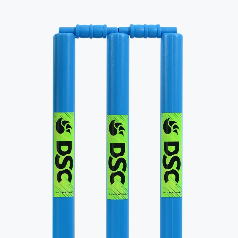 DSC Plastic Cricket Stumps (Mens), Blue DSC Plastic Cricket Stumps (Mens), Blue