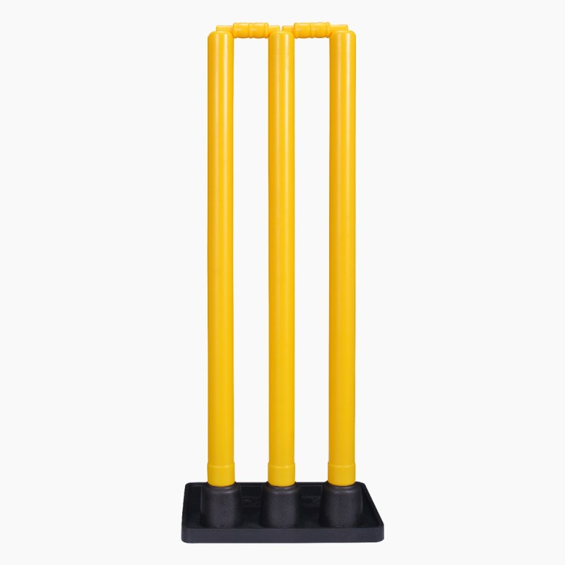 DSC Plastic Cricket Stumps (With Rubber Base)