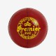 DSC Premier Leather Ball, Red DSC Premier Leather Ball, Red