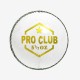 DSC Pro Club Leather Ball, White