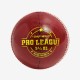 DSC Pro League Leather Ball, Red DSC Pro League Leather Ball, Red