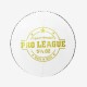 DSC Pro League Leather Ball, White DSC Pro League Leather Ball, White