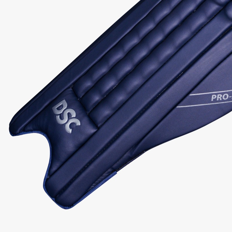 DSC Pro X Batting Leg Guard (Navy), Mens Right DSC Pro X Batting Leg Guard (Navy), Mens Right