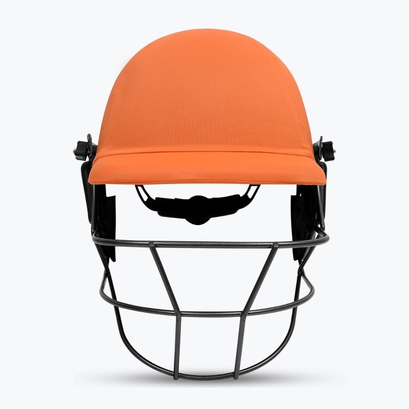 DSC Punch Cricket Helmet - Custom, Orange, L