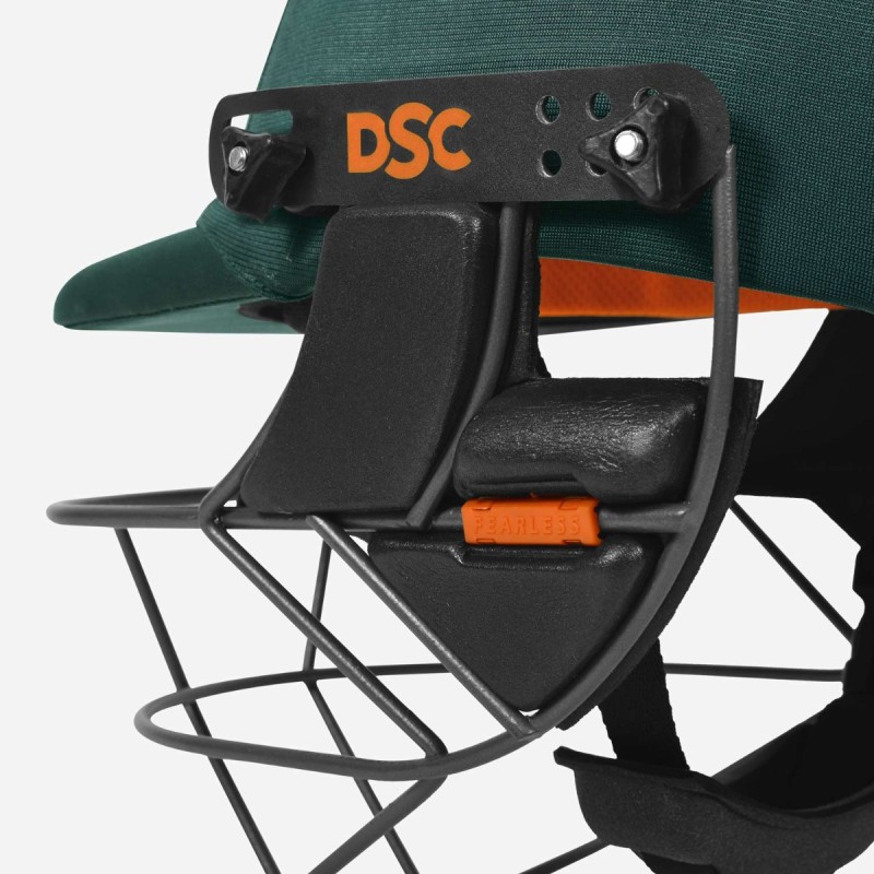 DSC Punch Cricket Helmet, Green, XS DSC Punch Cricket Helmet, Green, XS
