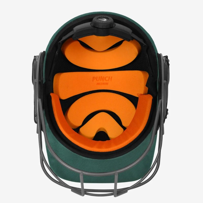 DSC Punch Cricket Helmet, Green, XS DSC Punch Cricket Helmet, Green, XS