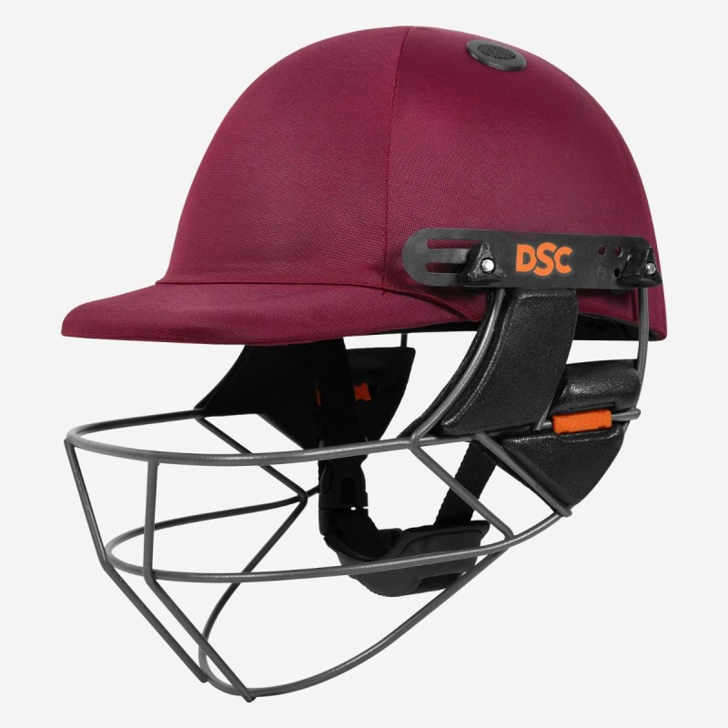 DSC Punch Cricket Helmet, Maroon, XS DSC Punch Cricket Helmet, Maroon, XS