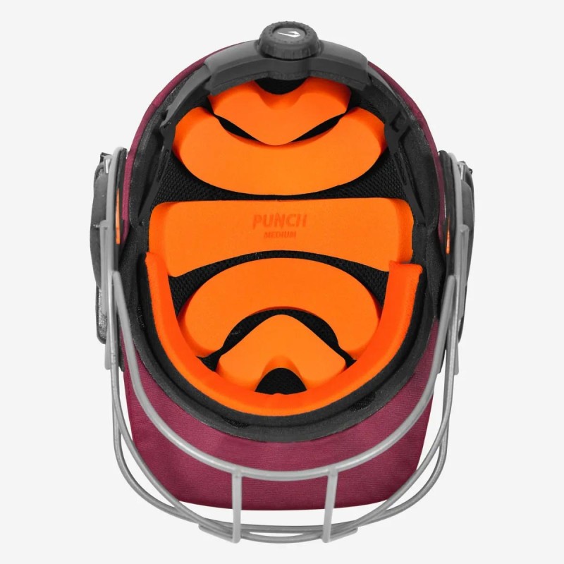DSC Punch Cricket Helmet, Maroon, XS DSC Punch Cricket Helmet, Maroon, XS