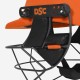 DSC Punch Cricket Helmet, Orange, XS DSC Punch Cricket Helmet, Orange, XS