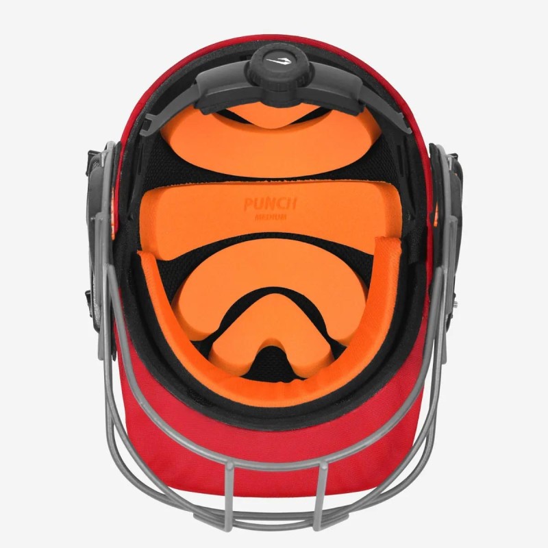 DSC Punch Cricket Helmet, Red, XS DSC Punch Cricket Helmet, Red, XS