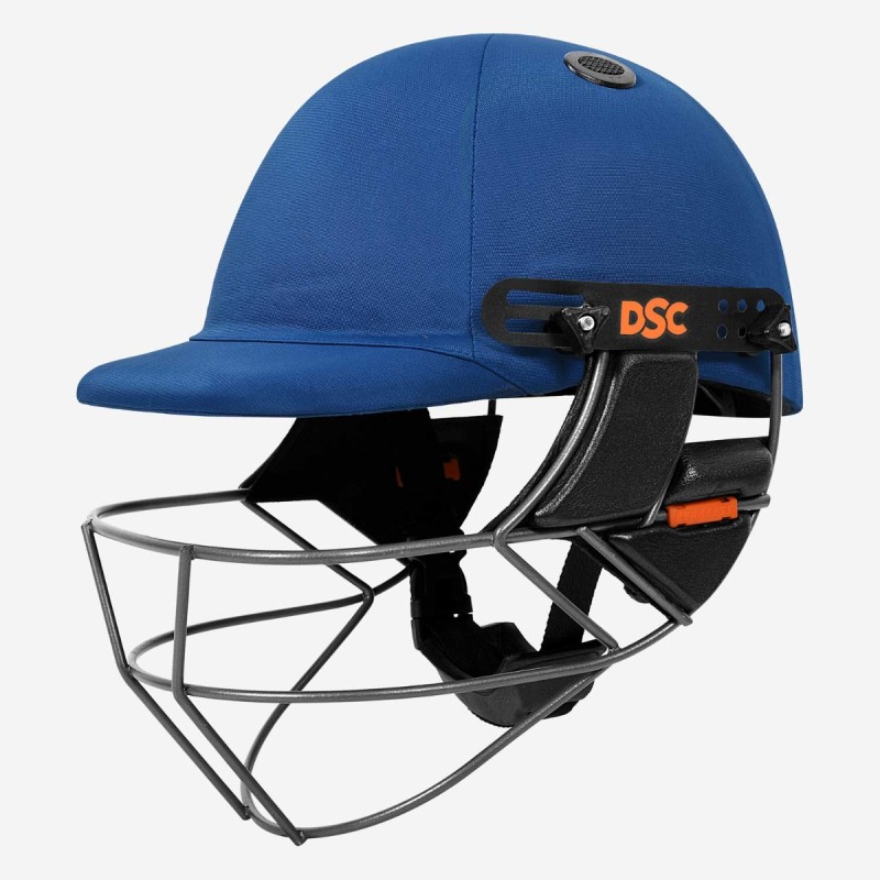 DSC Punch Cricket Helmet, Royal Blue, XS DSC Punch Cricket Helmet, Royal Blue, XS