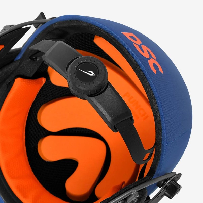 DSC Punch Cricket Helmet, Royal Blue, XS DSC Punch Cricket Helmet, Royal Blue, XS