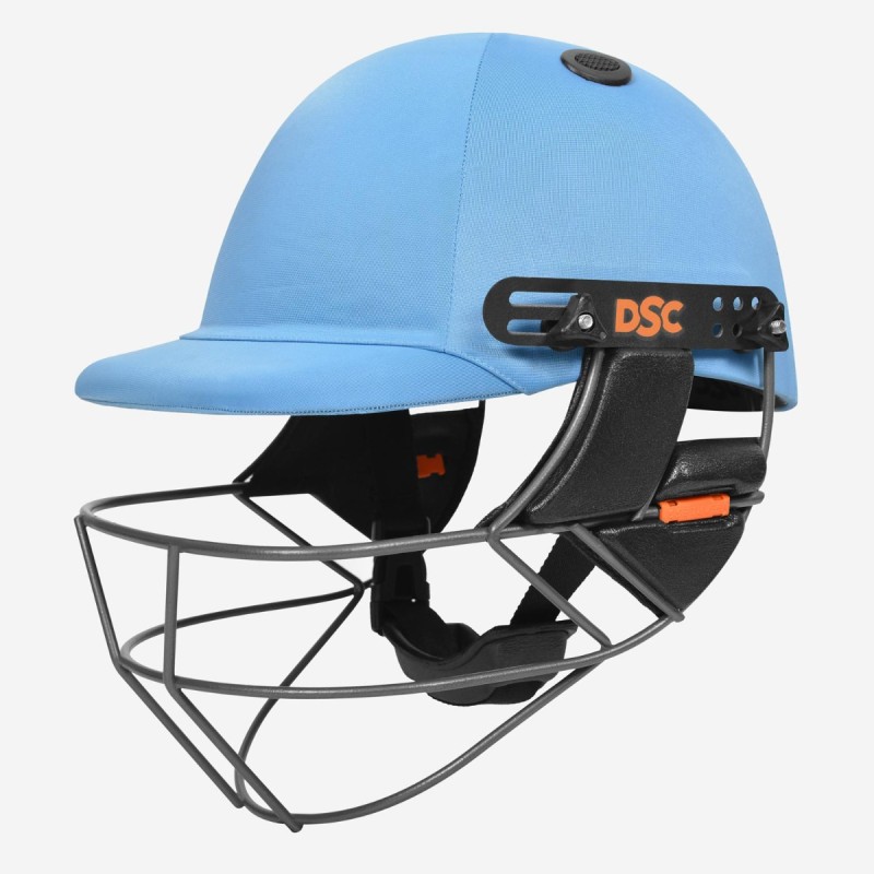 DSC Punch Cricket Helmet, Sky Blue, XS DSC Punch Cricket Helmet, Sky Blue, XS