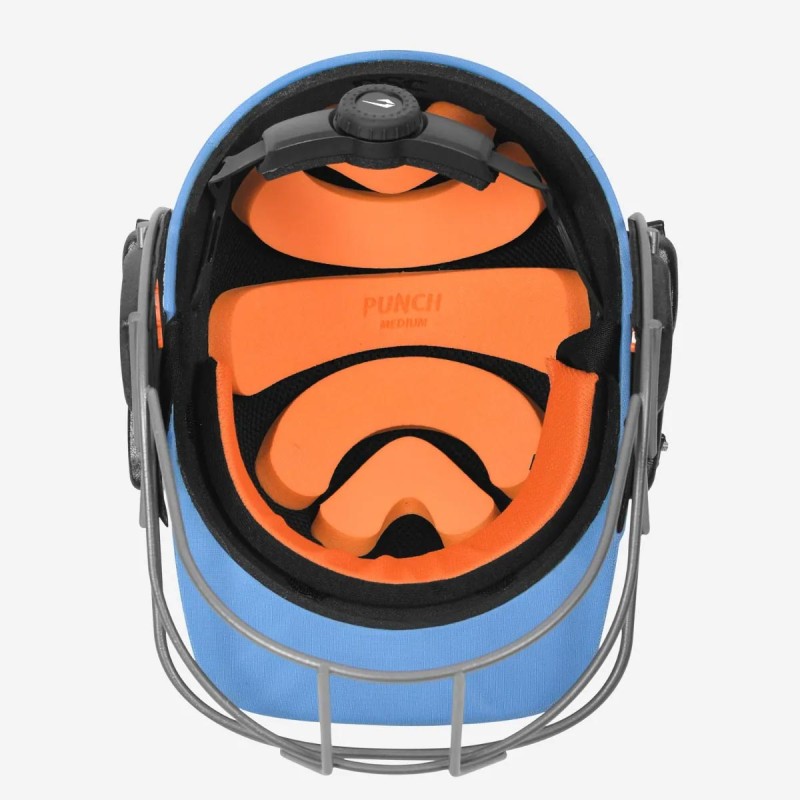 DSC Punch Cricket Helmet, Sky Blue, XS DSC Punch Cricket Helmet, Sky Blue, XS